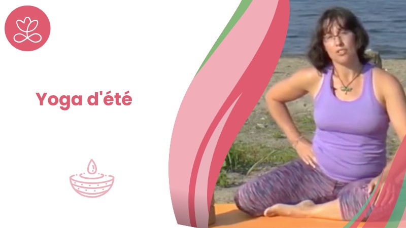 Jour 14. Yoga d'été avec Caroline Paradis (35 min)